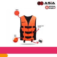 VEST ROMPI RENANG SHARX | ROMPI RENANG | PELAMPUNG JAKET VEST + PELUIT LV-065