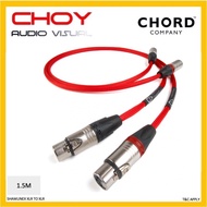 Chord ShawlineX ARAY Analogue XLR Interconnect 1.5M Made in England