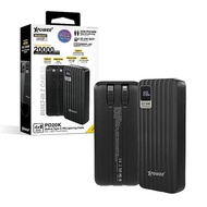 XPower PD20K 4輸出雙內置線Type-C PD &amp; Lightning 20000mAh ...