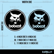 ❊BOBCAT❊ LOGO custom vinyl cutting sticker