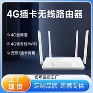 4G Wireless Router wifi to Wired Broadband Monitoring 4G CPE Router Card Router Mobile