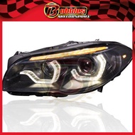 BMW F10 2010 Head Lamp Projector W/LED Rim