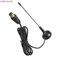 CODECOVED Digital Tv Antenna, 5dBi Free Channel TV Antenna Freeview, DVB-T Antenal Mini DVB-T/TV Bla