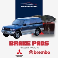 BREMBO Rear Pads (L+R) - Mitsubishi Pajero V6