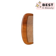 [daiso] Peach Wood Crescent Comb, medium, 1pc / Korean Comb / Peach Wood / 100% Genuine by GlowSeoul