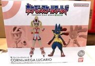［現貨］POKÉMON SCALE WORLD KALOS REGION KORRINA & MEGA LUCARIO W/O GUM / [魂SHOP限定] Pokemon Scale World 