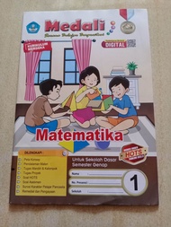 LKS SD Matematika Medali K21 Kurikulum Merdeka KUMER Modul Siswa SD/MI LKS Medali mandiri gemilang