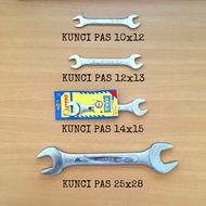 WRENCH OPEN END WRENCH CR-V 6x7 - 16x17