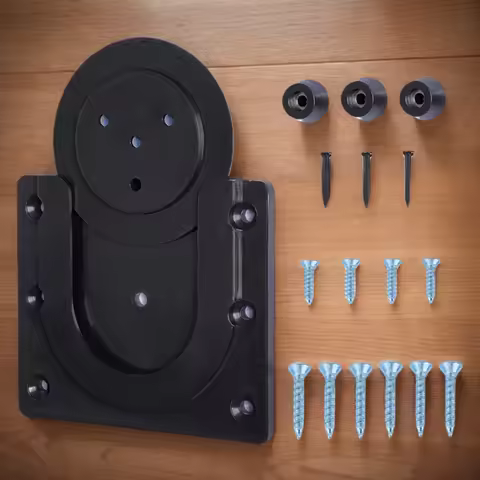 Dartboard Bracket with Pads and Screws Dart Board Bracket Kit Wall Hanging Dartboard Mounting Bracke