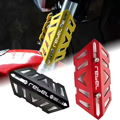 Motorcycle front fork protective cover and exhaust pipe decorative cover For Honda Rebel 300 Rebel 5