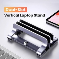 Office Vertical Laptop Stand Holder Foldable Aluminum Notebook Stand Laptop Tablet Stand Support For Macbook Air Pro PC 17 Inch
