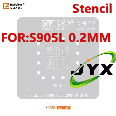 Amaoe S905X4 For Amlogic S905L/905Z DRA746APGABCQ1 0.25MMSmart TV Box Main Control Chip BGA Reabllin