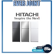 Hitachi R-VX450PMS9 [366L] 2-Door Fridge + Free BORO Vacuum Container Gift Set (worth $119)