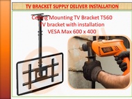 T560 ceiling mount TV bracket include of installation ( Check with Shop before order ) LOCAL STOCK , LOCAL INSTALLER