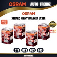 OSRAM XENARC Night Breaker Laser | HID | 1 PC | D1S D2S D3S D4S | 100% Original | Auto Trendz