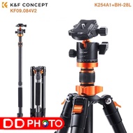K&F Concept Tripod SA254M1 Aluminum 62/158cm 22lbs Load Detachable Monopod 360° Ball Head for DSLR S
