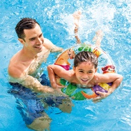 Ombak9 Intex 61-cm / 24-Inches Inflatable Swim Ring Children Age 6 - 10 Pool Float Floaties (WSR 61 