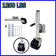 Heavy Duty 1200Lbs/1500Lbs ขาตั้งแจ็คอะไหล่รถพ่วงเรือ Side Wind Drop Leg Trailer Stabilizer Jack Out