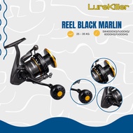 Lurekiller Black Marlin Fishing Reel 35Kg PE 5 Drag Spinning Reel JIGGING SW4000XG/5000XG/6000HG/10000HG RP024