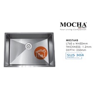 Mocha SUS304 Undermount Single Bowl Sink MKS7645