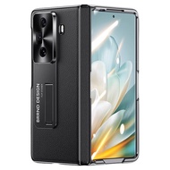 Ốp Lưng Điện Thoại Da Thật Siêu Mỏng Chống Rơi Cho Honor Magic Vs3 V2 V3 Phiên Bản Toàn Diện Huawei 