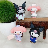 Action Figure My Melody Nurse Action Figure Kuromi Scientis Action Figure My Melody Air Hosts Action