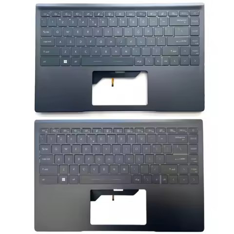For MSI Modern 14 M14 MS-14D1 14D2 Laptop Palmrest Keyboard Cover Blue 95% New