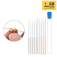 Set of 5 E3D MK8 print head cleaning needles for 3D Nozzle Cleaners