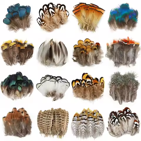 Diy Small Plume Pheasant Feathers Color for Craft Decoration Wedding Carnival