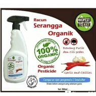 Spray racun Serangga tanaman Organik 500ml. Bawang Putih dan Cili Pedas/ Organic Pesticide with garlic and hot chillies.