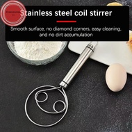 CheeseArrow Stainless Steel Dough Whisk Flour Whisk Kitchen Dough Whisk Mixer Blender Bread Making Tools For Baking Cake Pizza Mixing sg