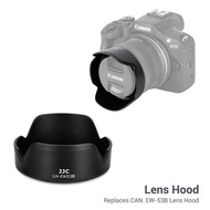 JJC Hood Shade for RF-S 10-18mm F4.5-6.3 IS STM Lens on Camera Canon EOS R100 R50 R10 R8 R7 R6 Mark 