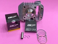 เสื้อสูบ W125&ปลาวาฬ พร้อมลูกBCPหัวนูน2วาล์วเฉียงสลัก13-16ขนาด54-56-57-58-59-60-62-64-65-66-67 มิล