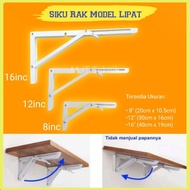SIKU Original 8-inch, 12-inch and 16-inch Folding Table Shelf Angles