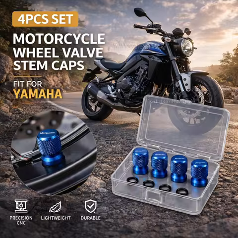 For Yamaha R1 R3 R25 Mt-09 Mt07 Fazer Fz6 Xj6 R15 Rxv YBR125 Motorcycle Accessories CNC Aluminum Tir