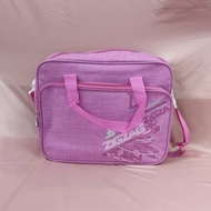 Last 6638 ZIGZAG PINK Sling Bag/ Cross Bag/ Tuition Bag