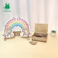 Kesoto Guest Book Wedding Rainbows Wedding Decorations for Reception Wedding Guest Book
