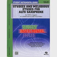 Student Instrumental Course: Studies and Melodious Etudes for Alto Saxophone, level 1