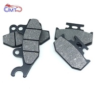 For Kawasaki KDX250 KDX250R KDX250E 1991-1994 KDX200 KDX200SR 1990-1993 Front Rear Brake Pads Kit Se