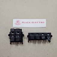 ACTIVE SPEAKER TERMINAL 4 PIN MONO STEREO PANEL CLAMP 4P BLACK CABLE SPEAKER SOCKET AMP