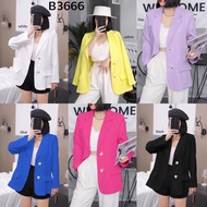 B3666 Kyra Long Sleeves Basic Blazer