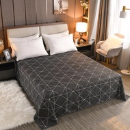 ผ้าคลุมเตียงผ้าปูที่นอนลายเรียบเตียงเดี่ยวสองชั้นขนาดสี่ฤดูแบบสากลที่ระบุได้เฉพาะไม่มียางยืด (ต้องการสั่งซื้อ Pillowcases2 G.1