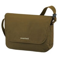 mont-bell 深棕色郵差包 肩背包 側背包（Bernina Flap Shoulder Bag MIOV）M