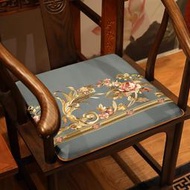 中式坐墊紅木椅子坐墊實木家具坐墊定做太師椅沙發墊餐椅薄圈椅墊