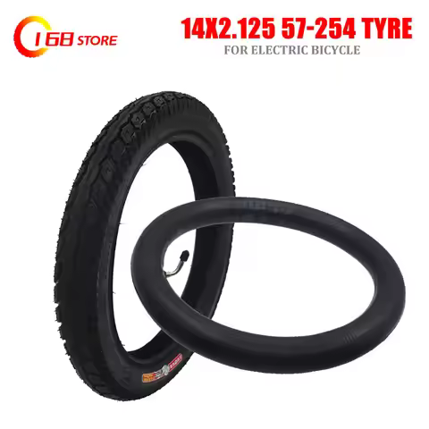 14x2.125 57-254 tyre inner tube for 14Inch Electric Vehicle pneumatic wheel 14x 2.125 bicycle