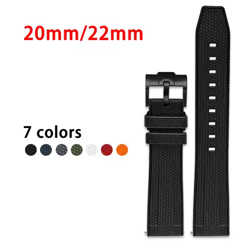 20mm 22mm Liquid Silicone Strap for Swatch X Omega MoonSwatch Sport Diving Quick Release Watch Band 