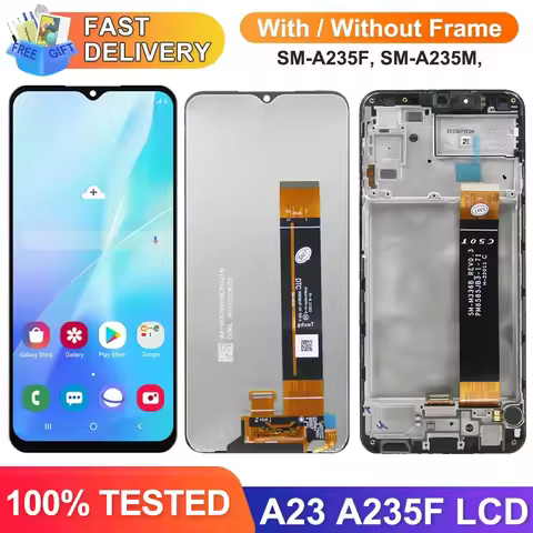 A23 A235F 235F/DS Display Screen for Samsung Galaxy A23 4G Lcd Display Digital Touch Screen with Fra