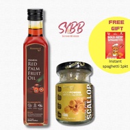 MommyJ Premium Scallop Powder  40g + Premium Red Palm Fruit Oil 250ml  **(Free Gift Ready to eat spa