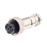 GX12 Aviation Circular Connector GX12-2P 3P 4P 5P 6P 7P Male Female Aviation Socket Plug Wire Panel