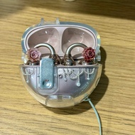 Vintage Oil Painting Rose Headset Accessories Applicable FreeClip Headset Exquisite diy Elegant Earp